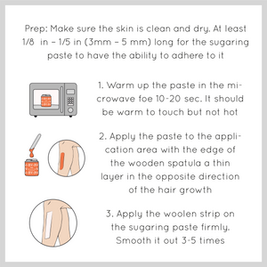 Outstander Sugar Wax Hair Removal Home Kit